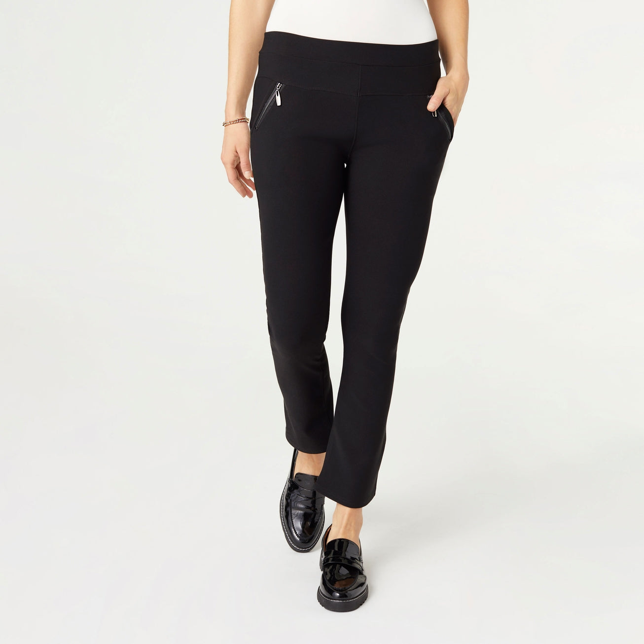 Jasmine Zip Pocket Flare Legging